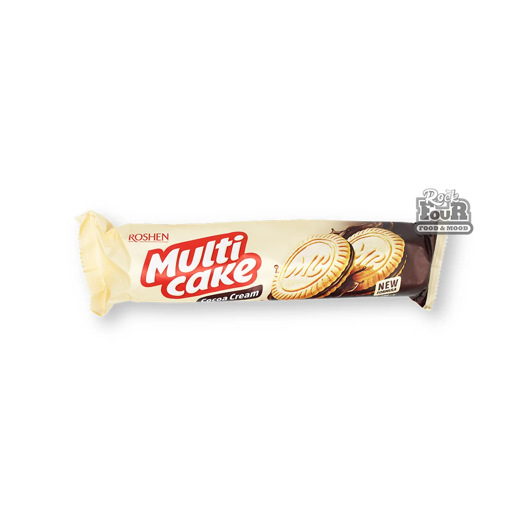 Печенье «Roshen Multi Cake» с какао-кремом 180г